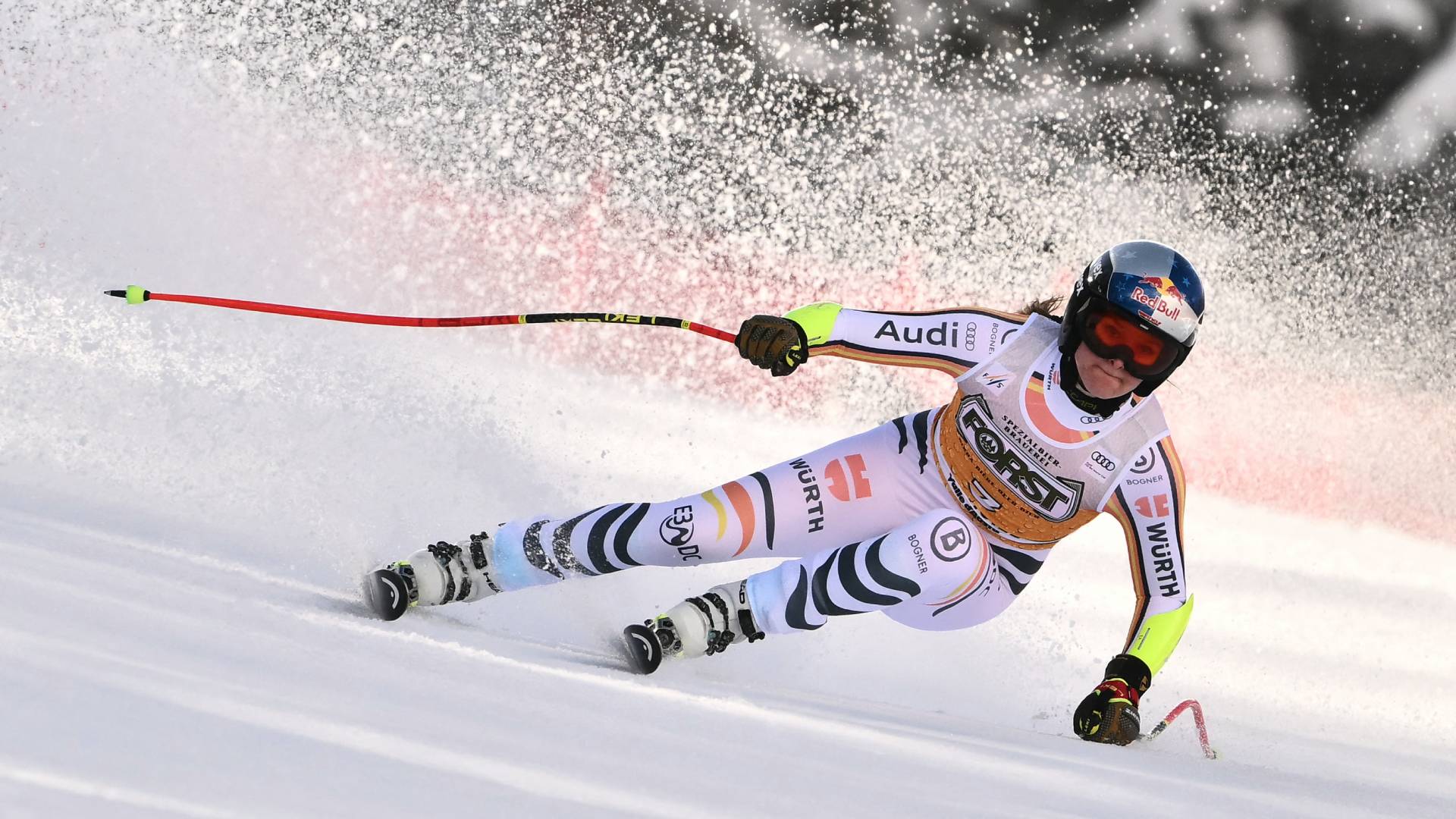 Ski alpin Abfahrt Emma Aicher Weltcup 250325