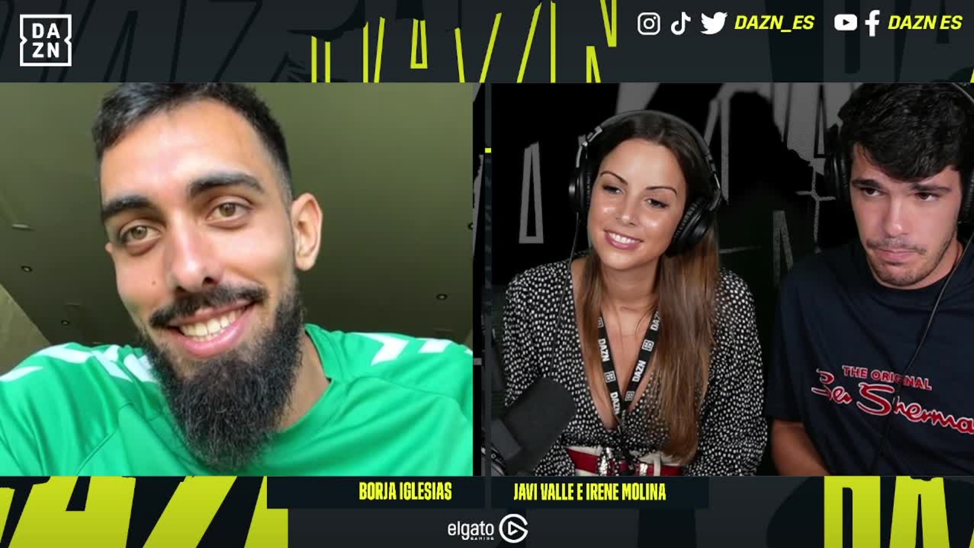 Borja Iglesias DAZN España Twitch