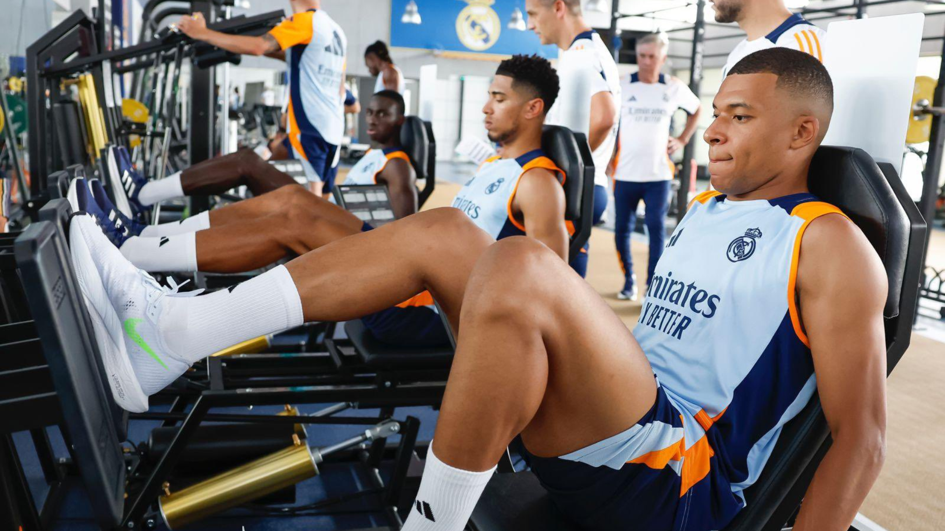 Mbappe entrenando con Real Madrid, Pretemporada 2024/25