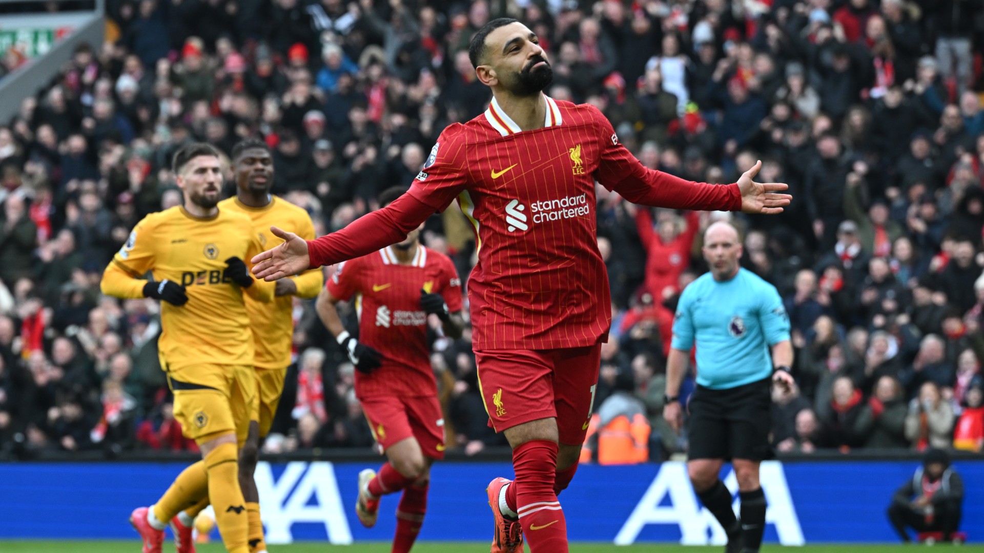 FC Liverpool Mohamed Salah Premier League 150225