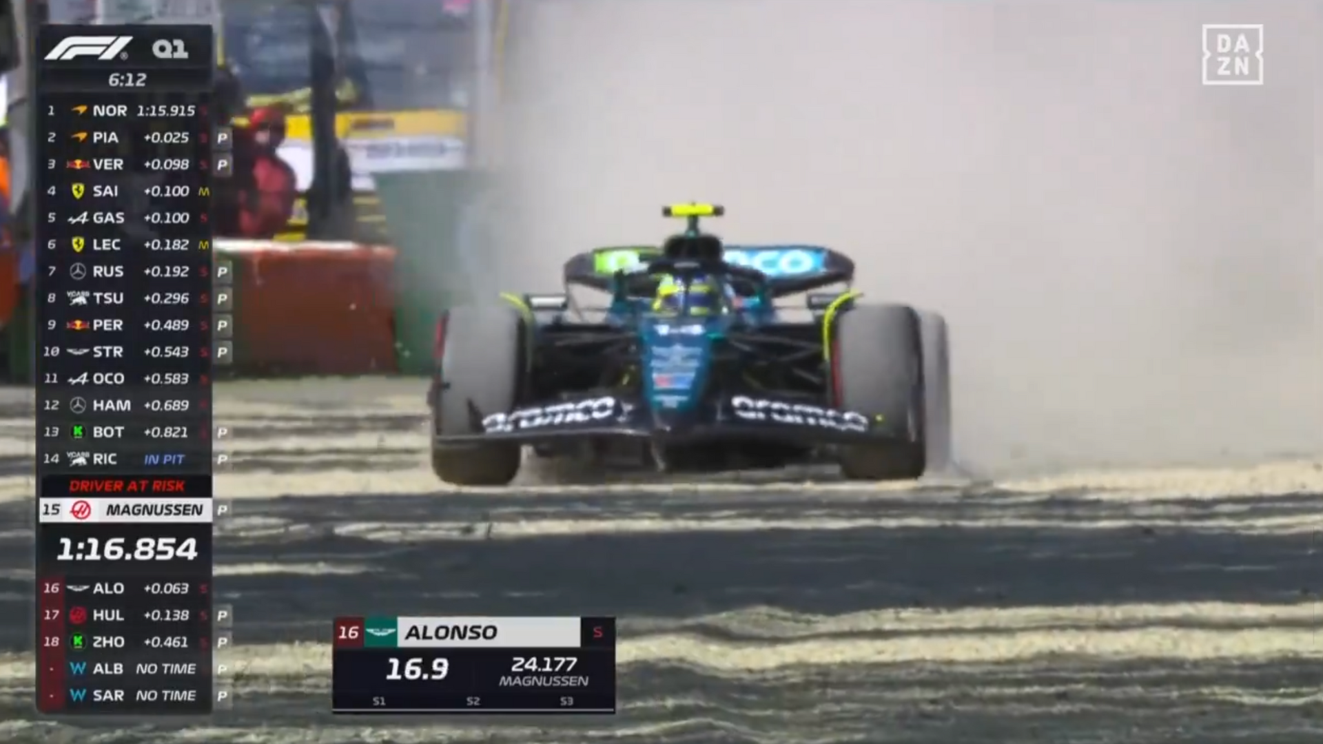 Fernando Alonso, clasificación, GP Emilia Romagna