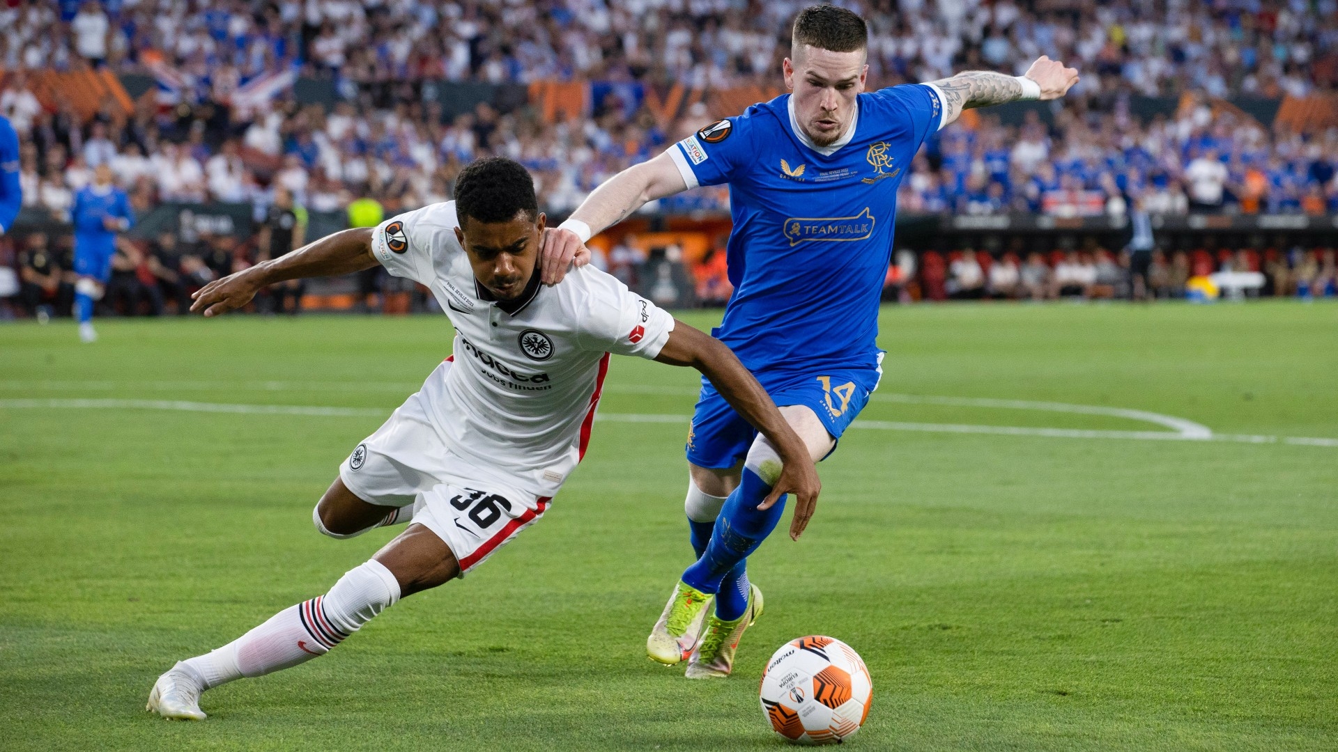 Knauff in finale di Europa League Eintracht-Rangers