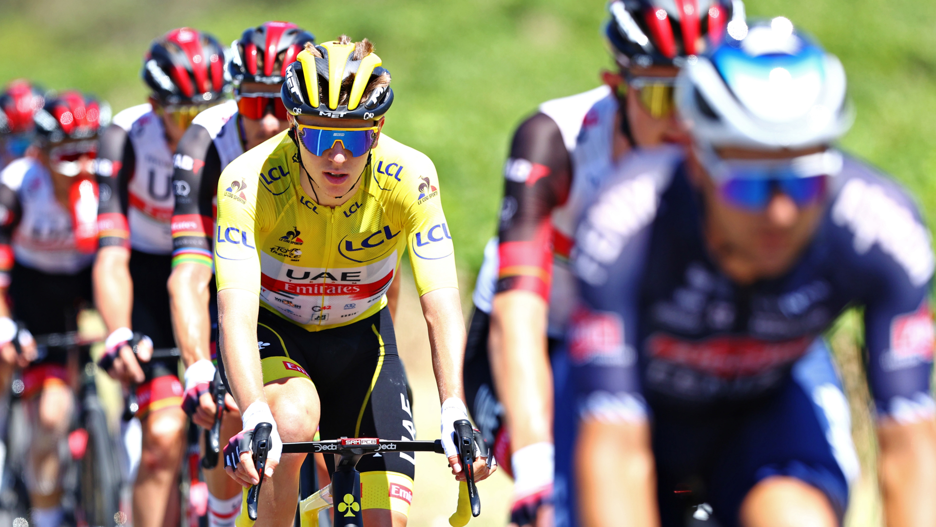 ONLY GER Tour de France 2021 Tadej Pogacar 13. Etappe Carcassonne 09072021