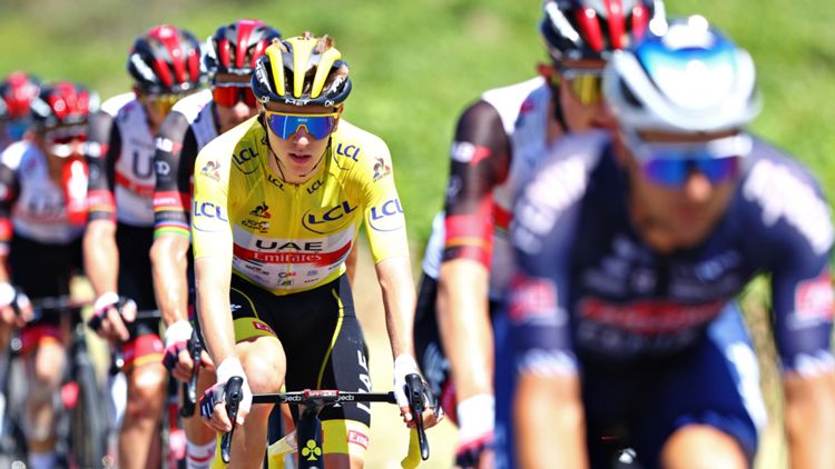 ONLY GER Tour de France 2021 Tadej Pogacar 13. Etappe Carcassonne 09072021