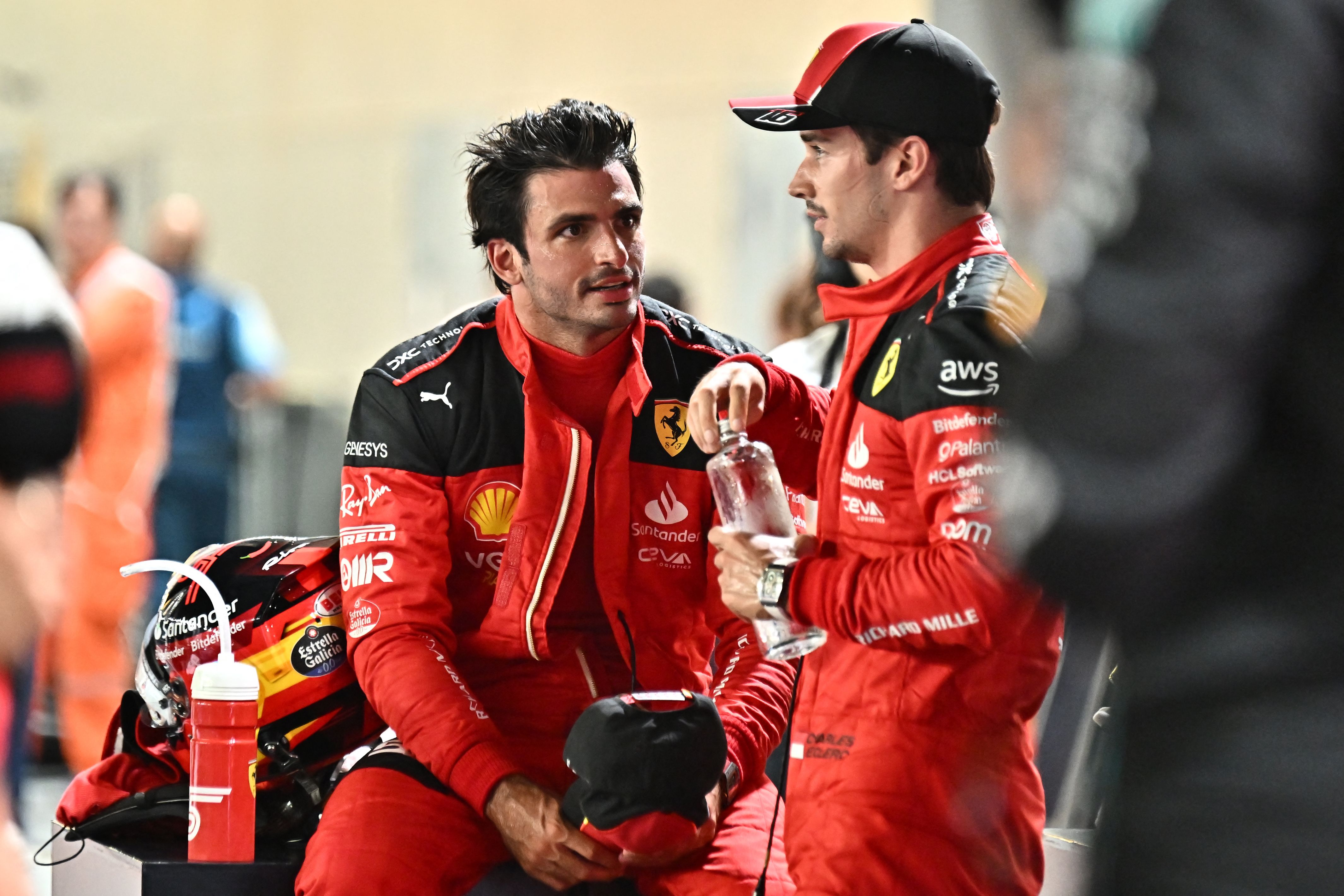 Carlos Sainz, Charles Leclerc, Scuderia Ferrari, F1 2023