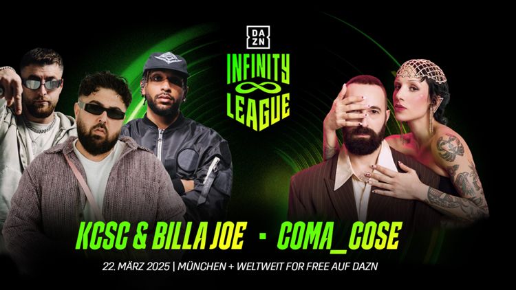 INFINITY LEAGUE Music Acts Artists 2025