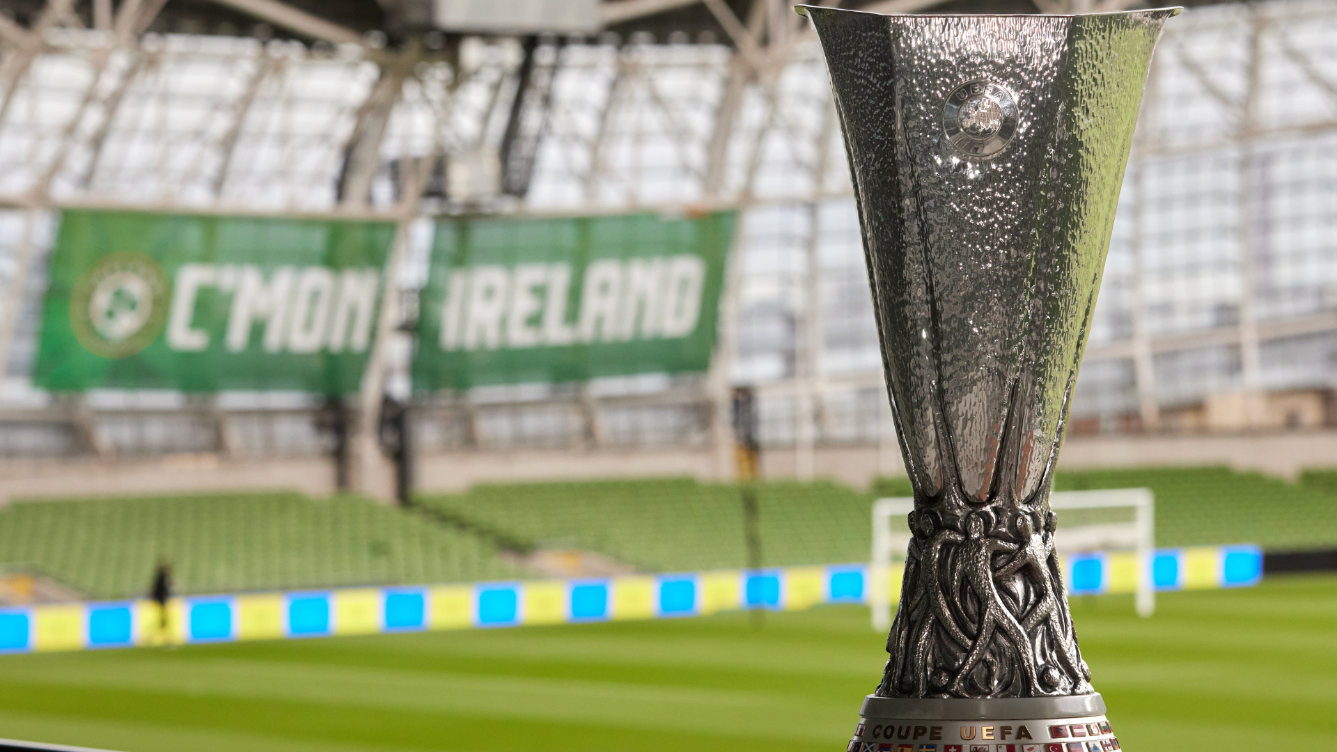 Europa League trofeo, Dublin Arena