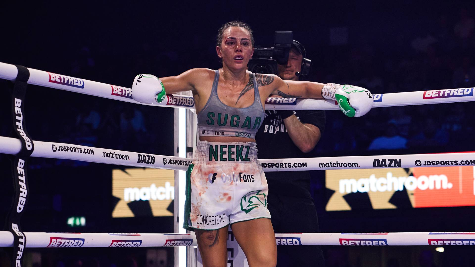 Cherneka Johnson v Ellie Scotney, IBF World Female Super Bantamweight Title .