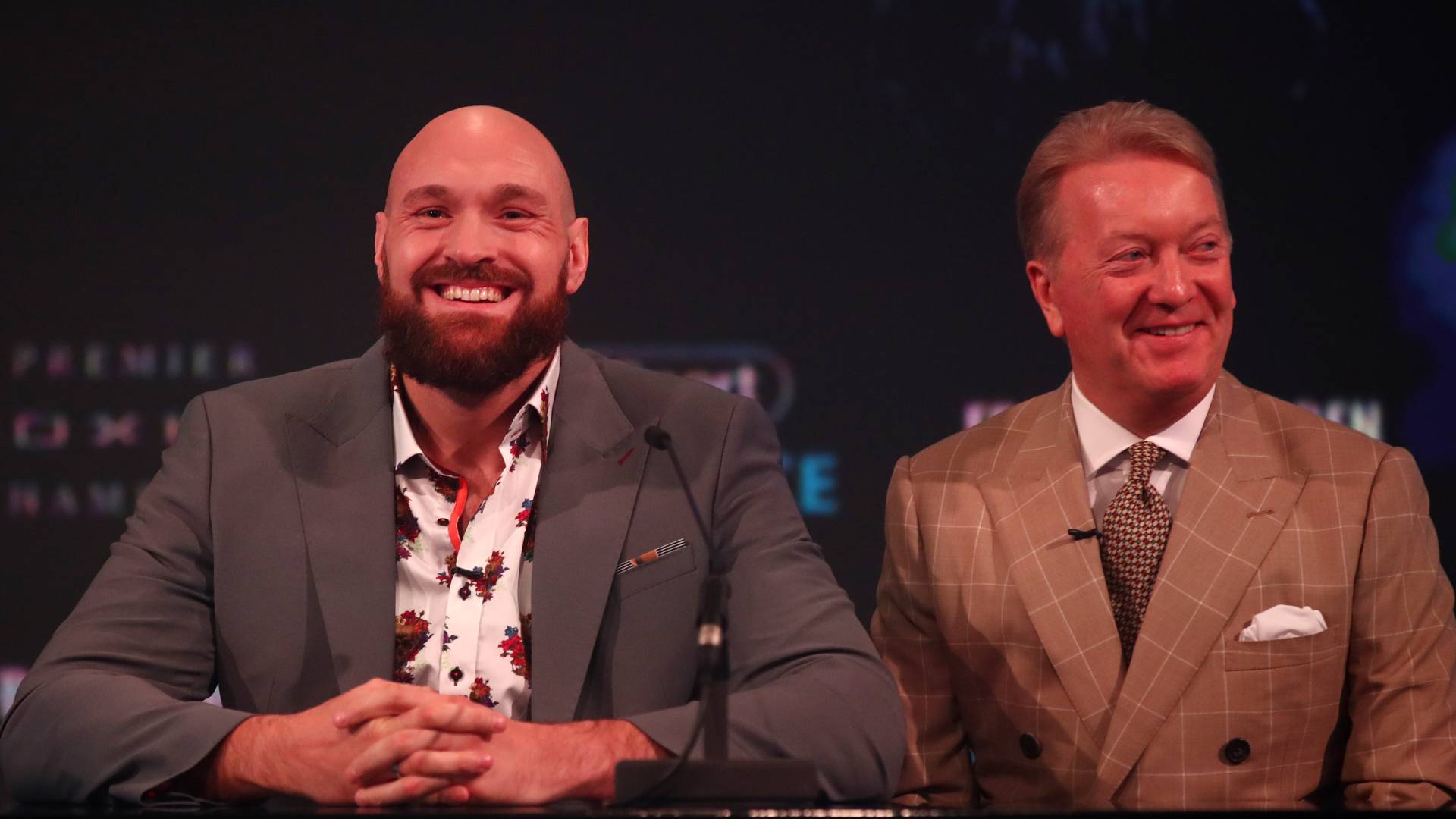 Tyson Fury and Frank Warren