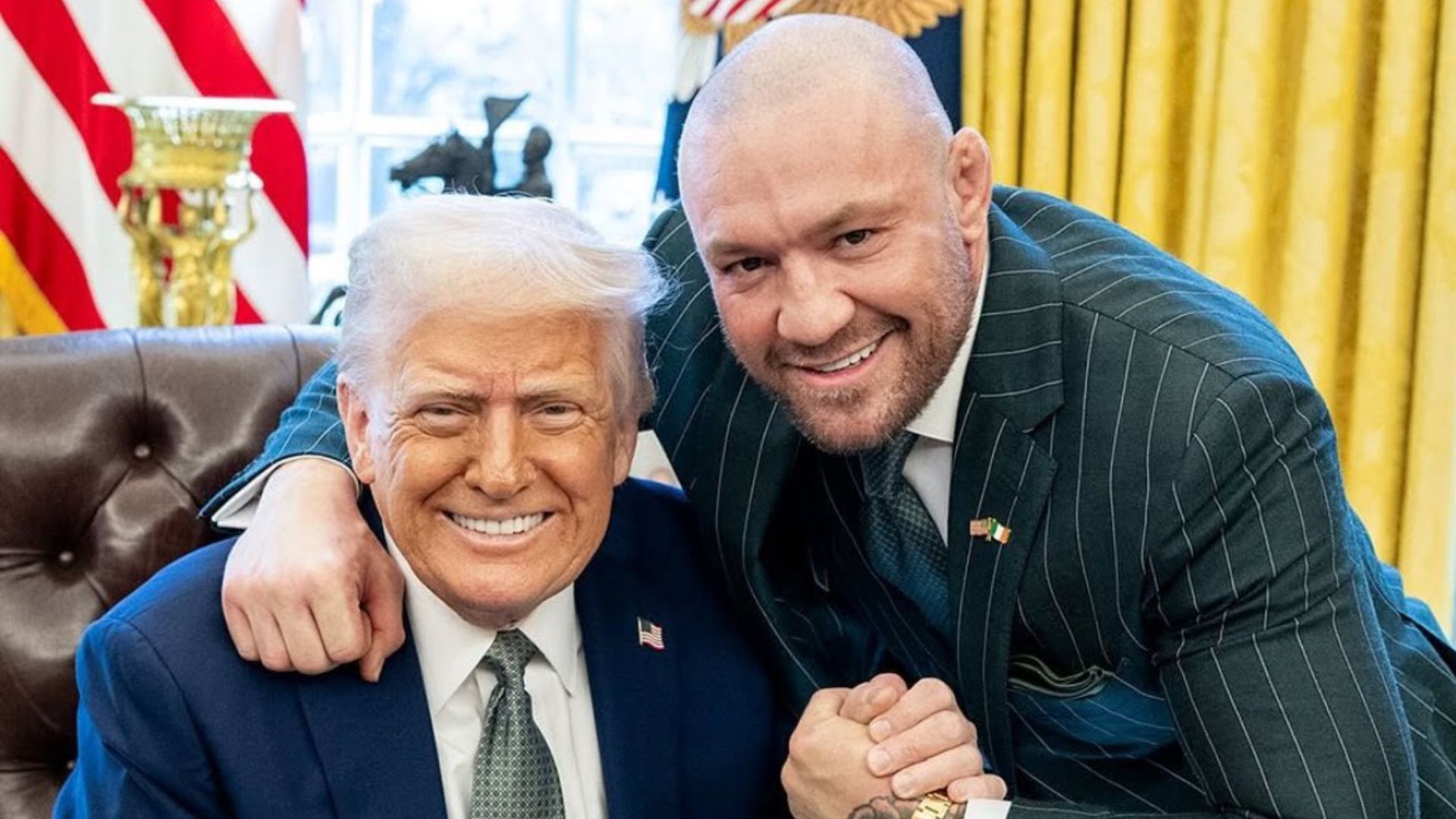 Donald Trump y Conor McGregor