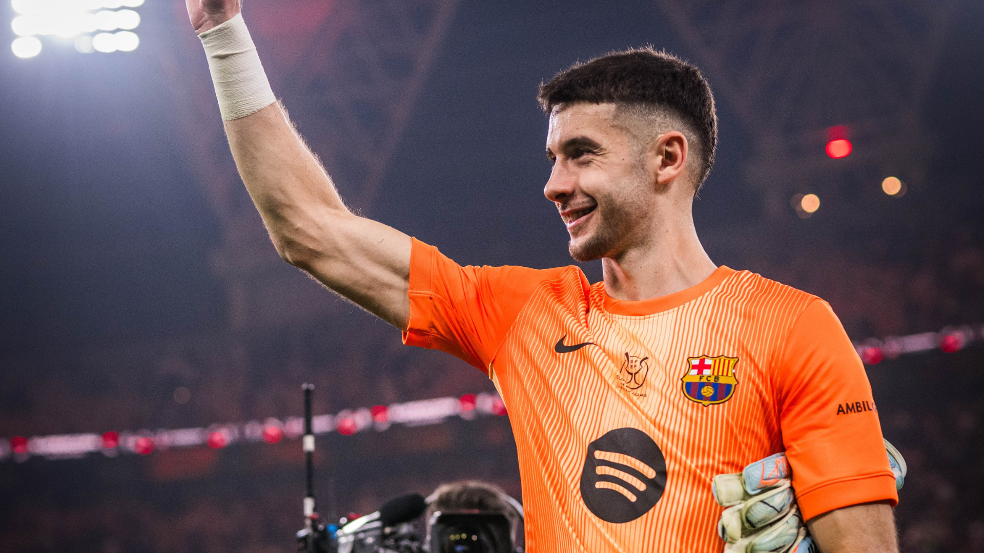 Joan García FC Barcelona Supercopa 2026