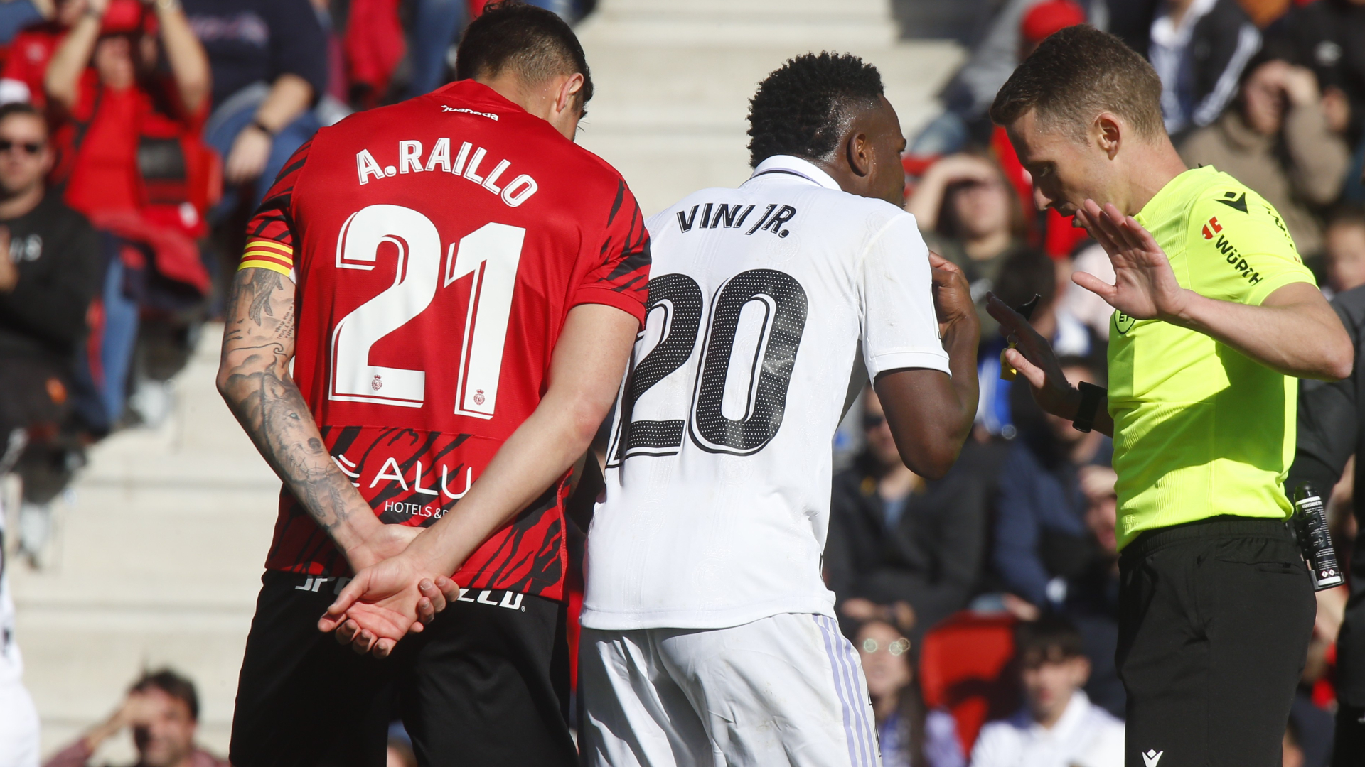 Antonio Raillo, Vinicius Junior, Mallorca, Real Madrid, LaLiga