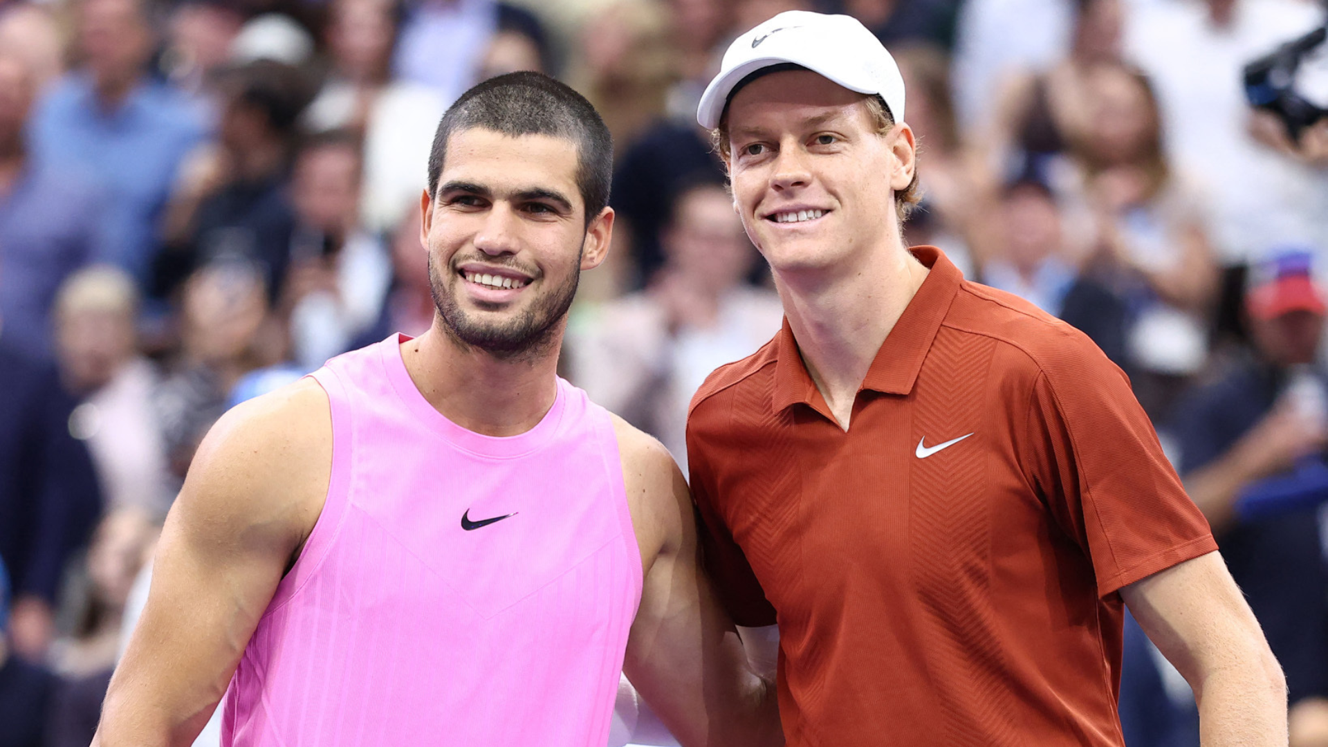 Carlos Alcaraz Jannik Sinner US Open 2025