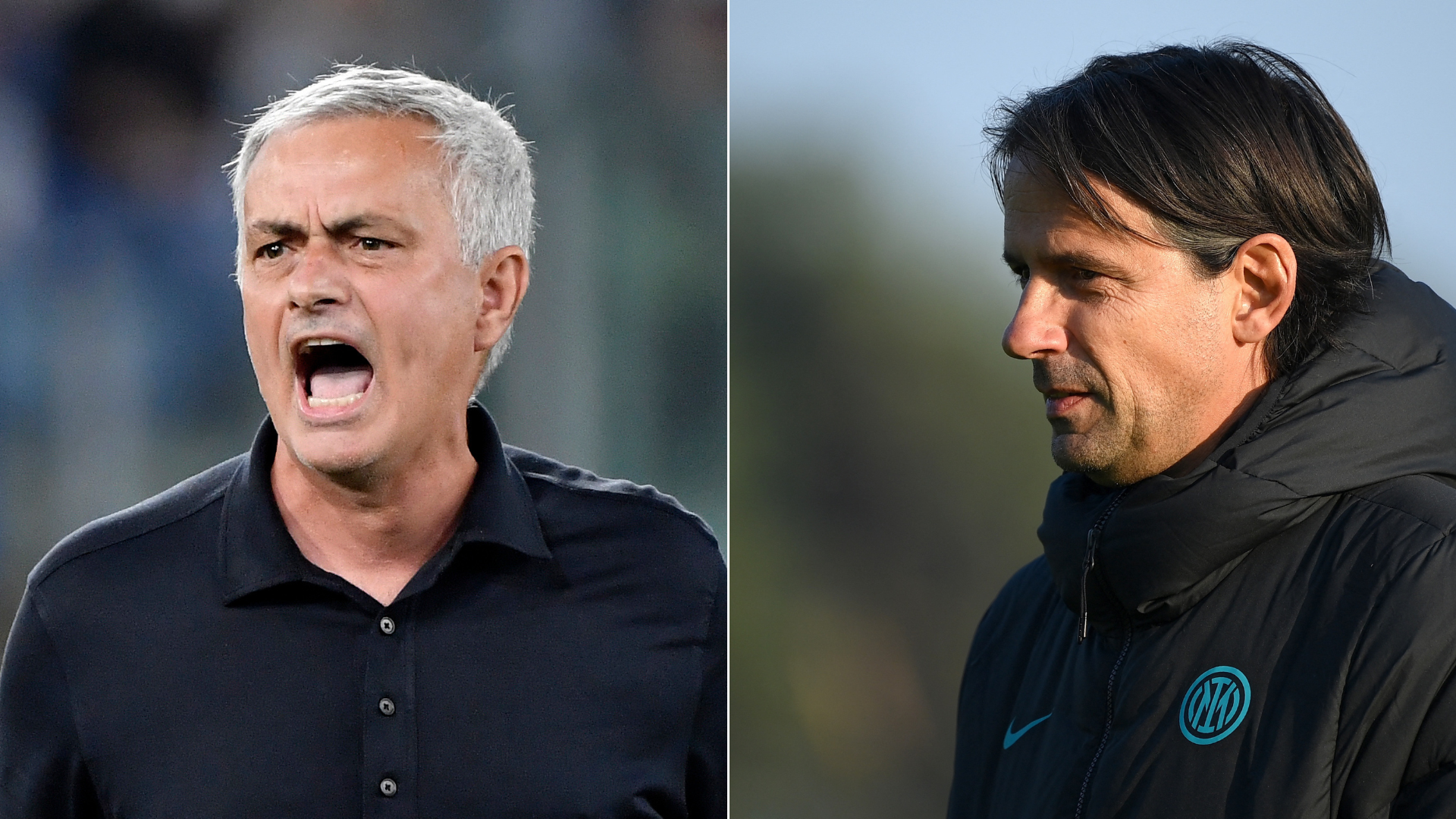 Mourinho e Inzaghi, Roma-Inter
