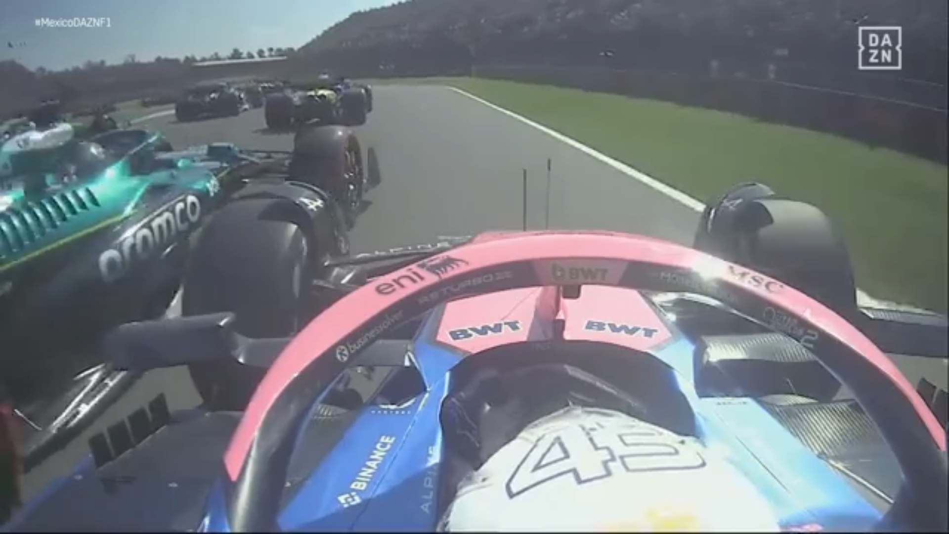 Franco Colapinto, Lance Stroll, GP México F1 2025