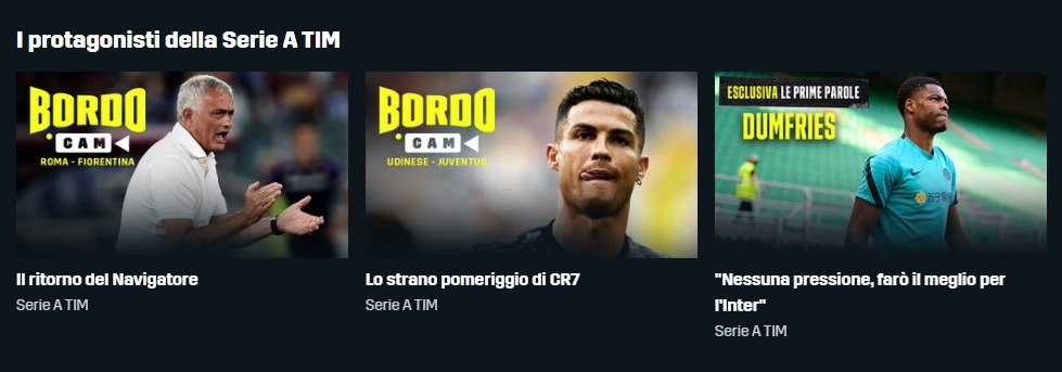 Wall DAZN interviste