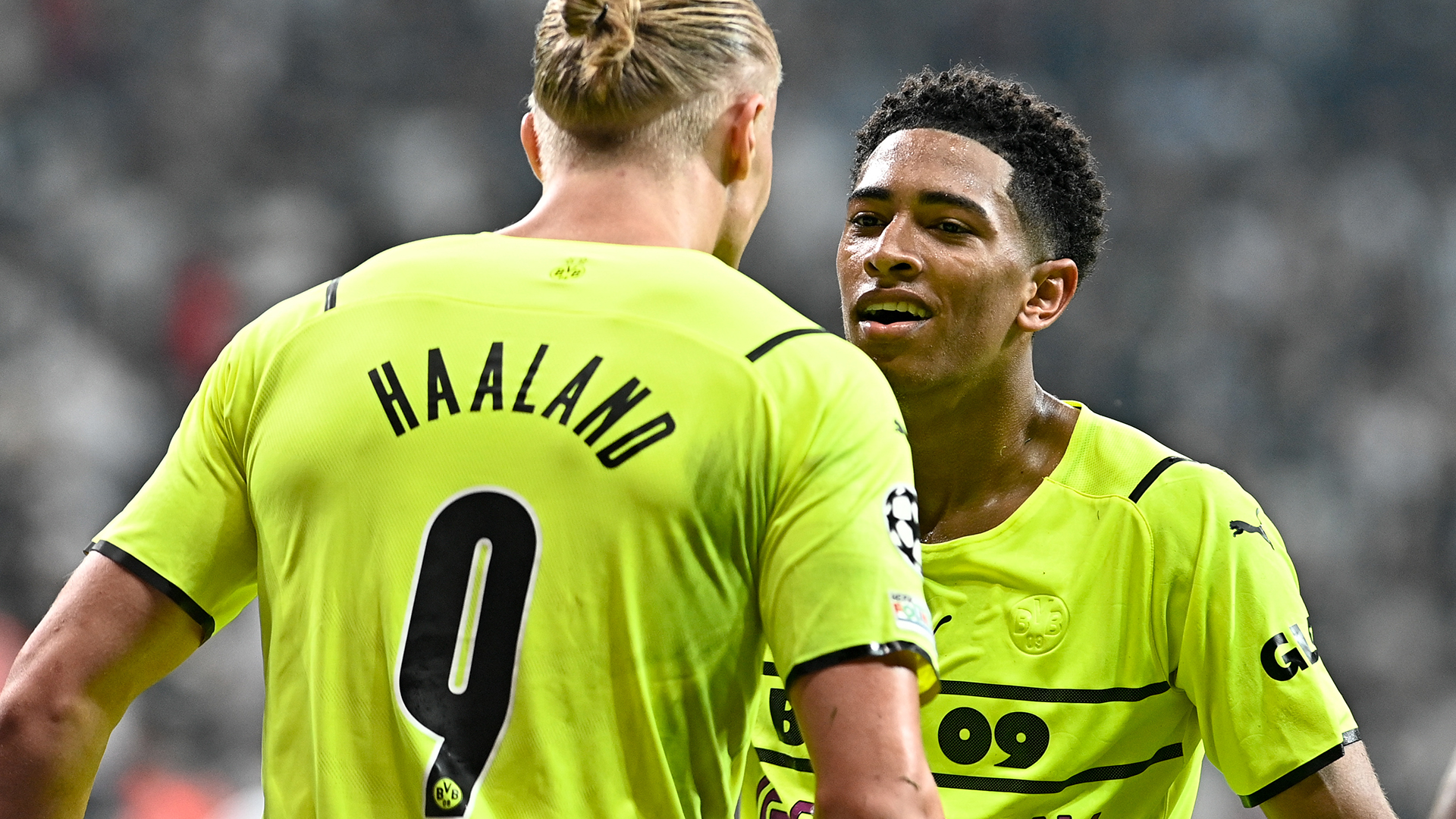 Borussia Dortmund BVB Haaland Bellingham 2021 Champions League