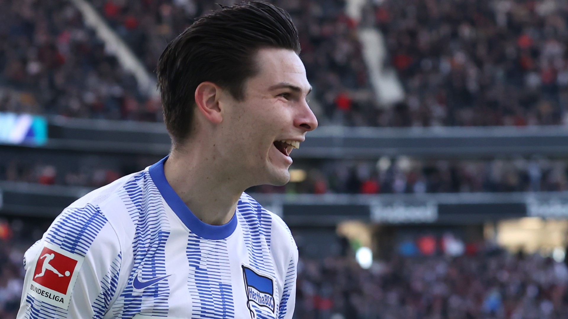 Jurgen Ekkelenkamp Hertha BSC Eintracht Frankfurt Bundesliga 16102021