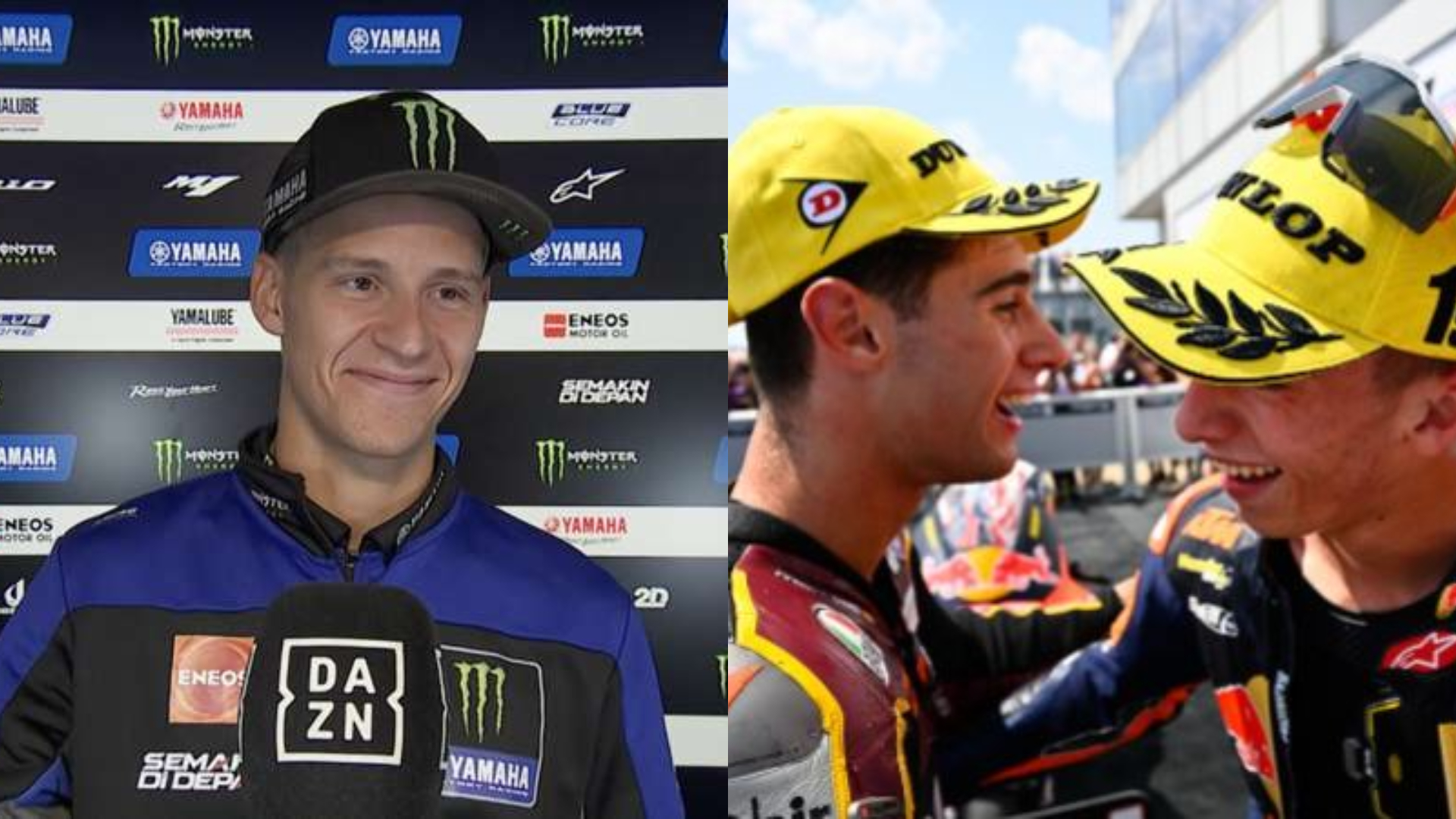 Fabio Quartararo, Tony Arbolino, Pedro Acosta, MotoGP