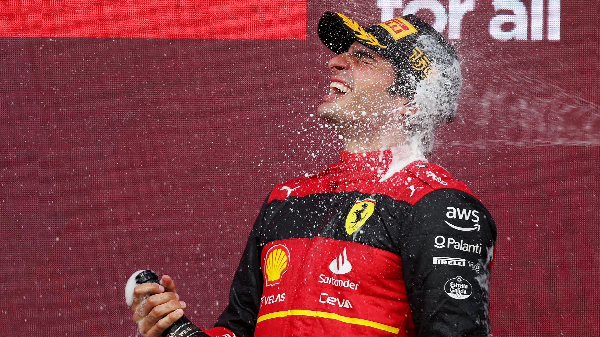 Carlos Sainz Ferrari GP Gran Bretaña F1 2022