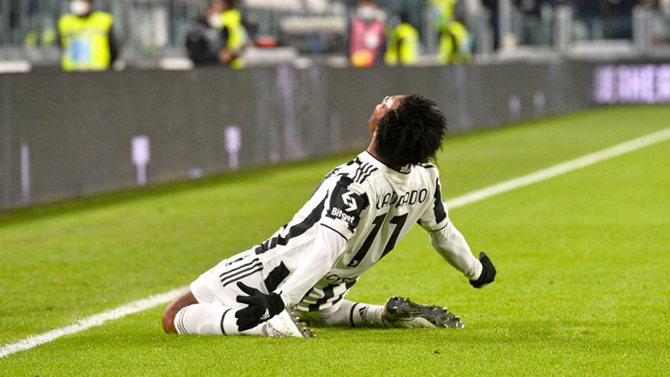 Cuadrado gol Juventus-Fiorentina - 2021