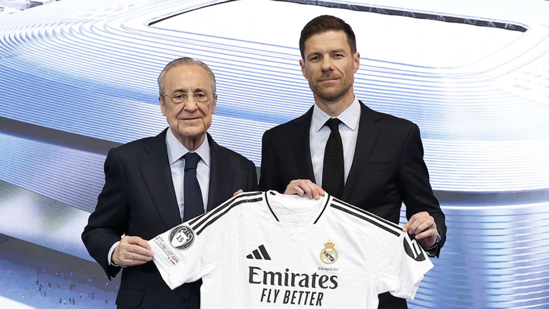 Xabi Alonso, en su presentación con el Real Madrid