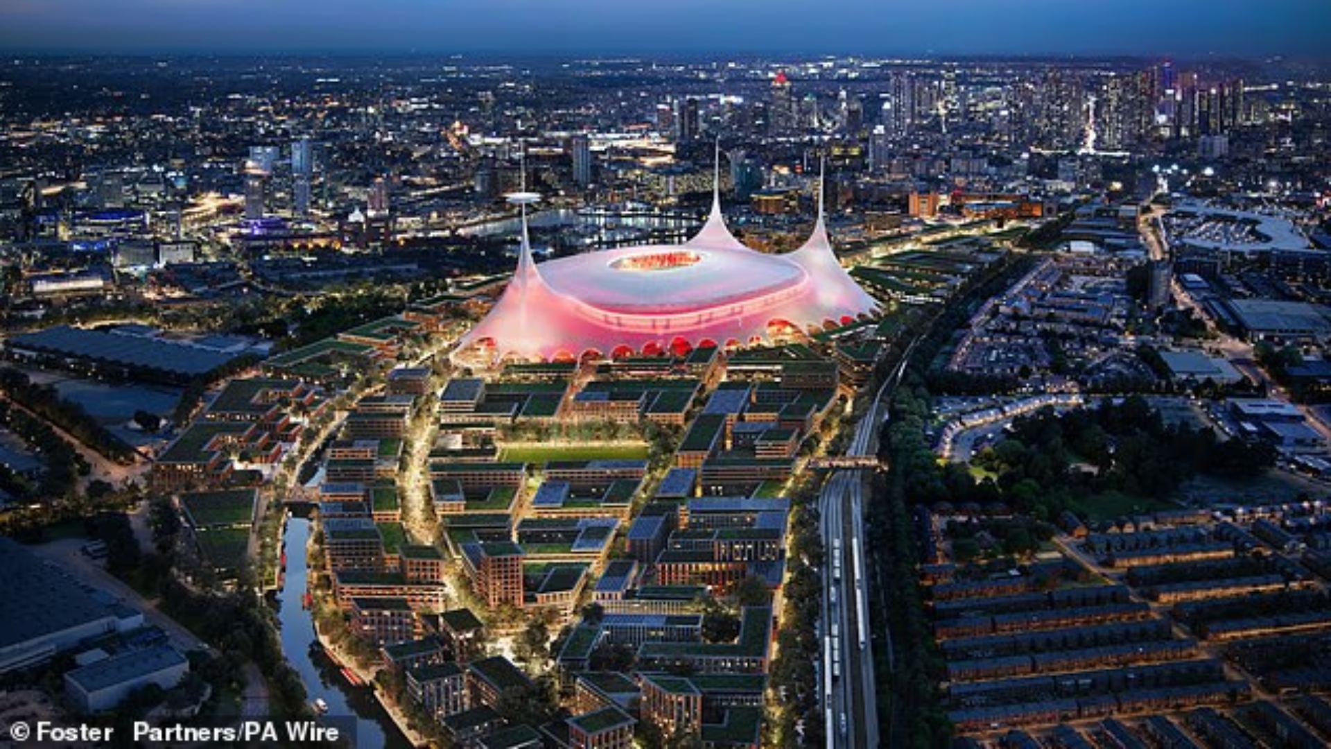 Nuevo Old Trafford maqueta 2
