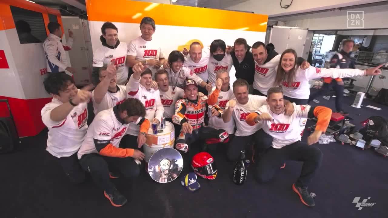 Marc Márquez podio