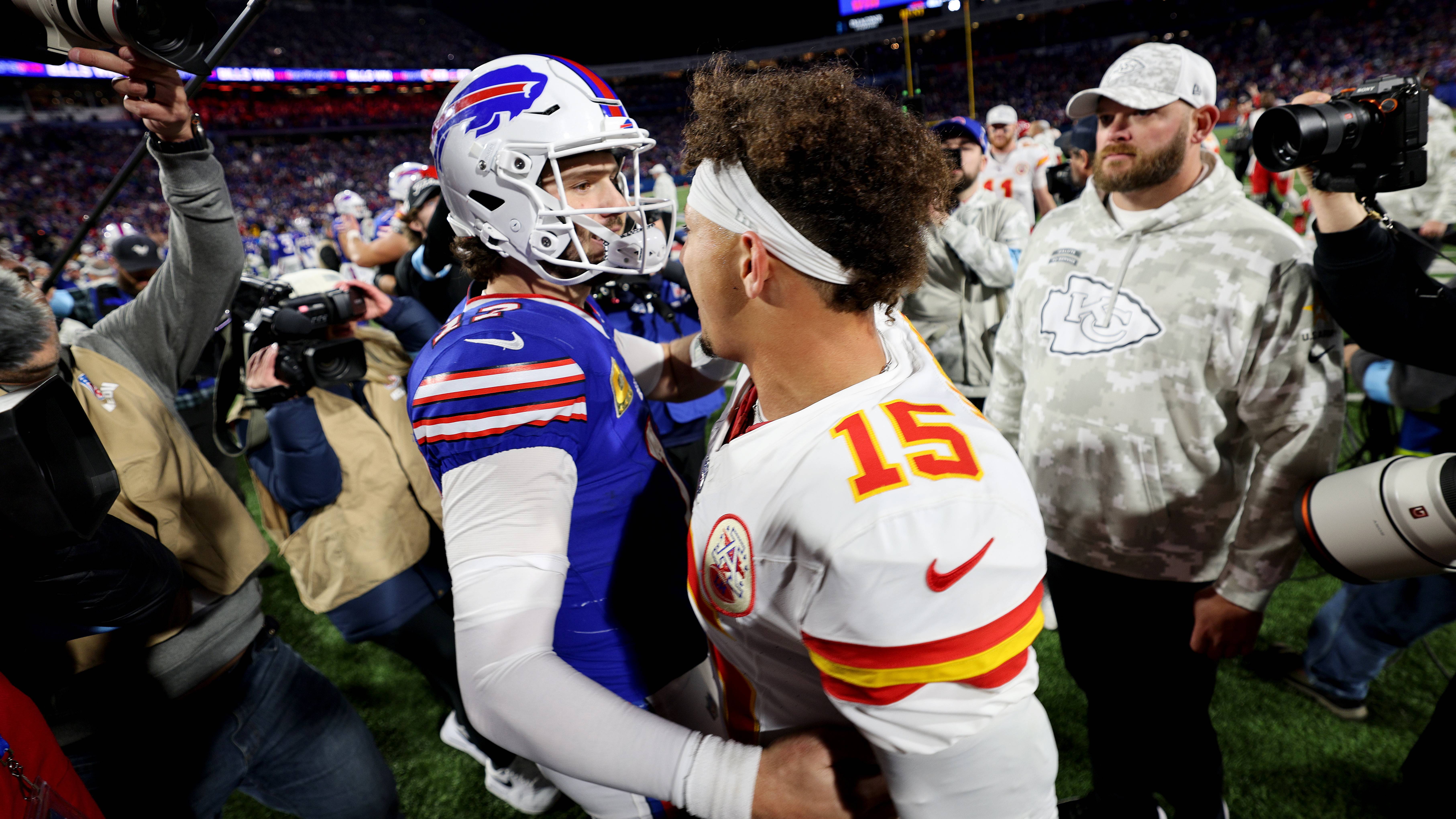 Josh Allen Patrick Mahomes Chiefs Bills 17112024