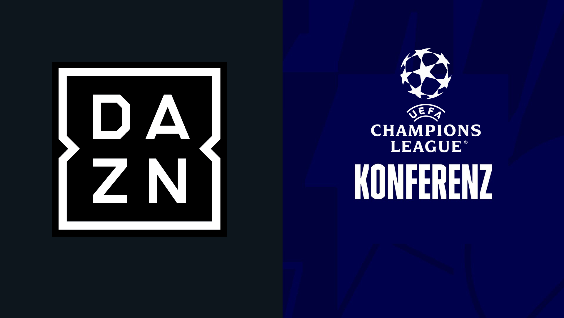 Champions League Konferenz DAZN Banner