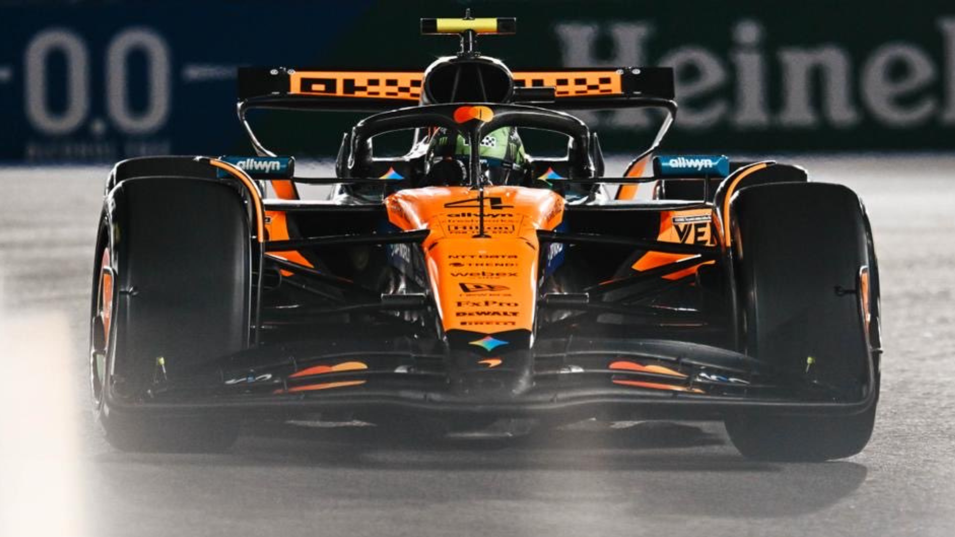 Lando Norris McLaren Las Vegas 2025