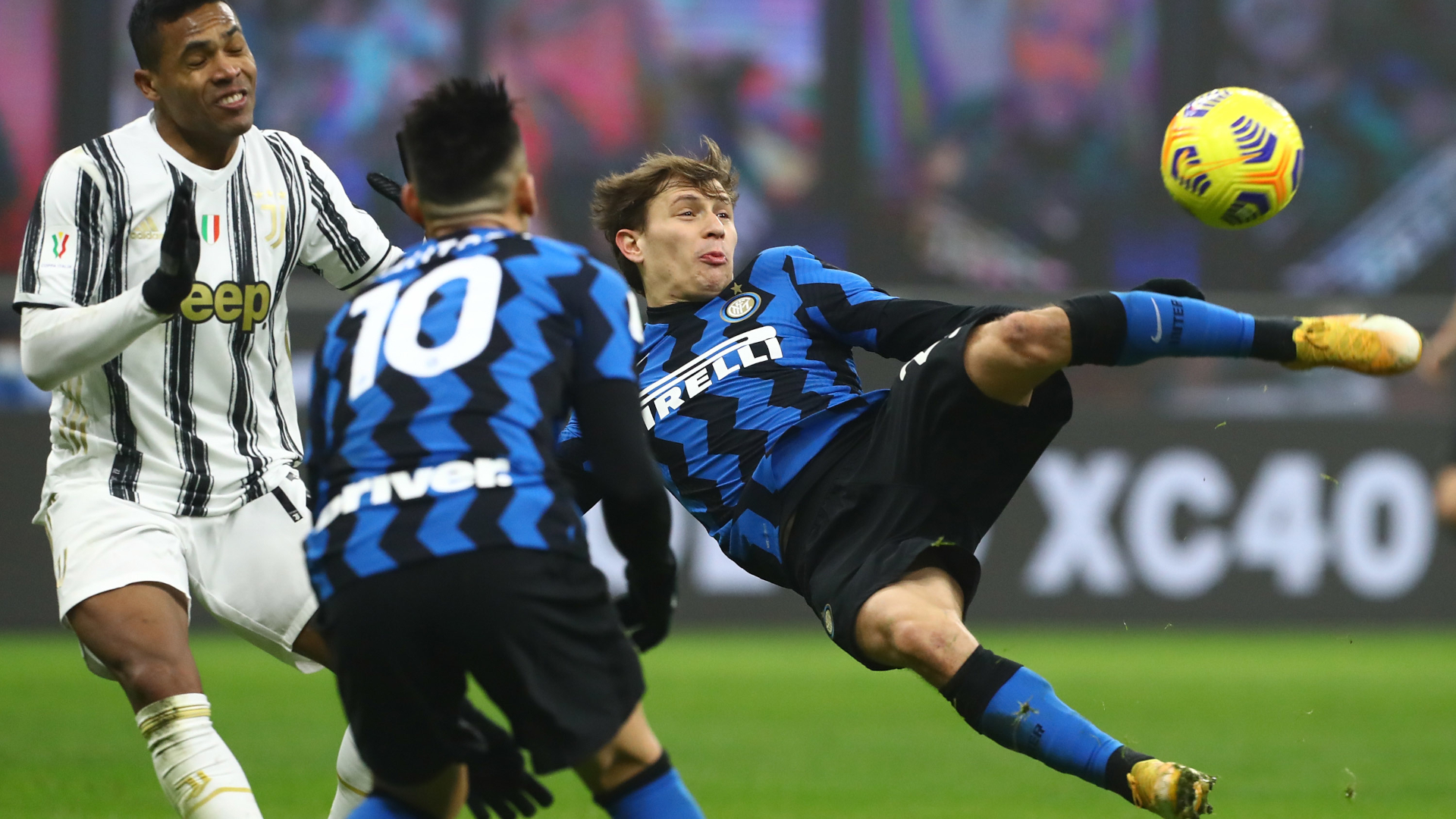 ONLY GER Coppa Italia Inter Mailand vs. Juventus Turin Nicolo Barella 02022021