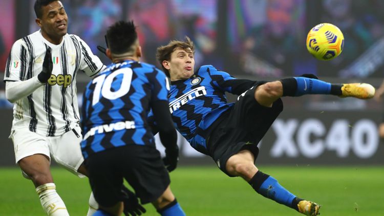 ONLY GER Coppa Italia Inter Mailand vs. Juventus Turin Nicolo Barella 02022021