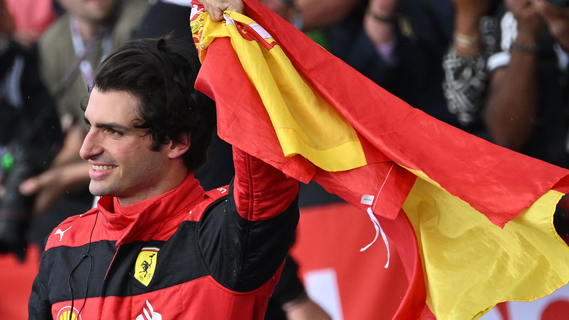 Carlos Sainz Silverstone F1 2022