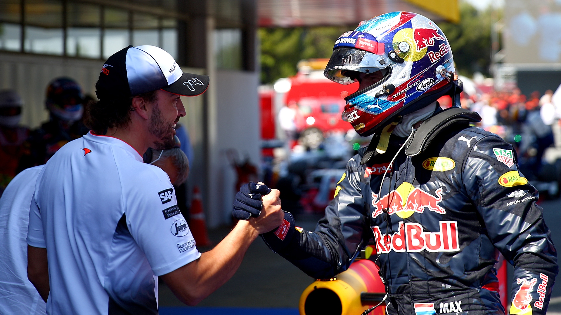 Fernando Alonso Max Verstappen Formula 1