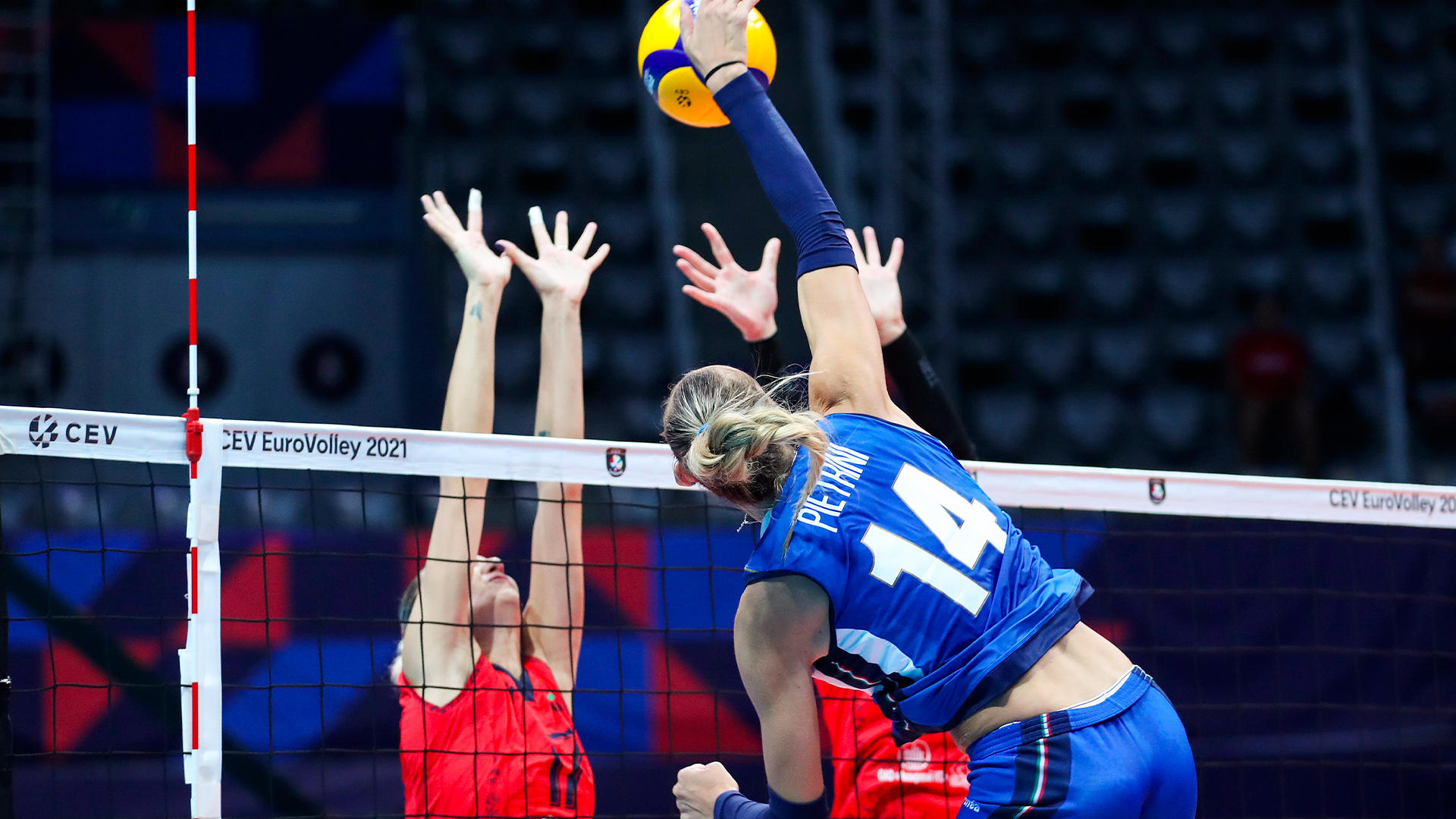 Pietrini in schiacciata all'Europeo