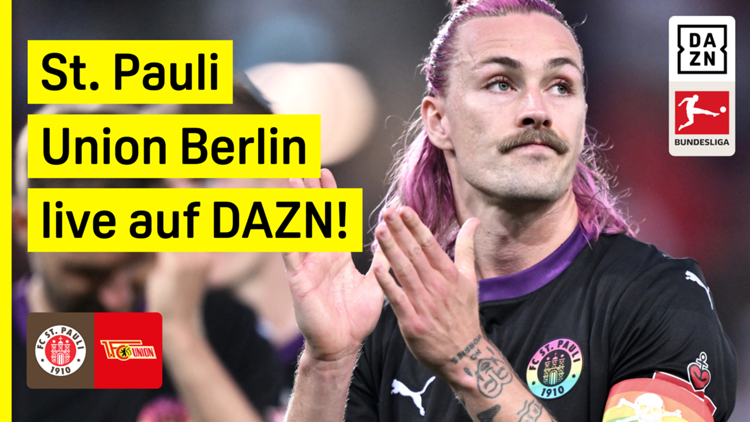 St. Pauli Union Berlin Bundesliga DAZN Header
