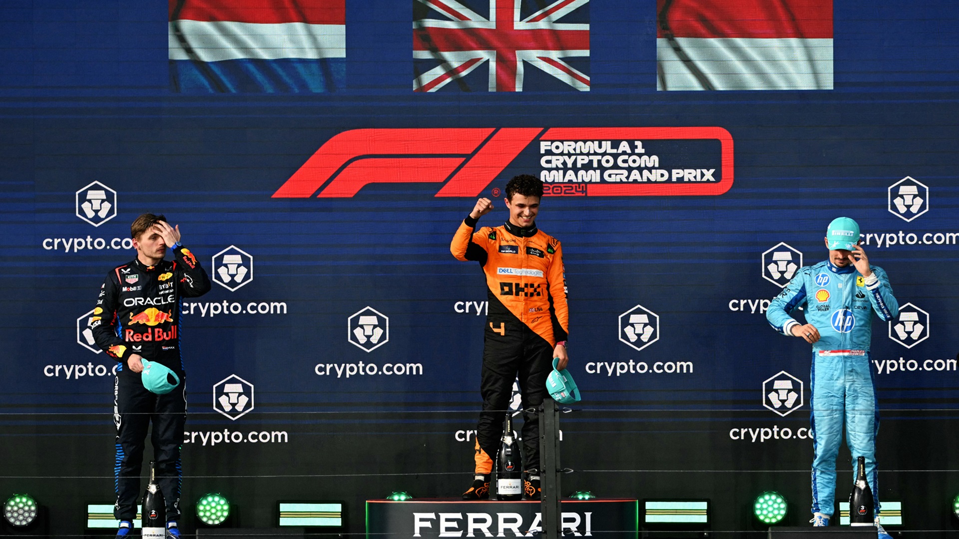 2024-05-05 Norris Verstappen Leclerc F1 Formula 1