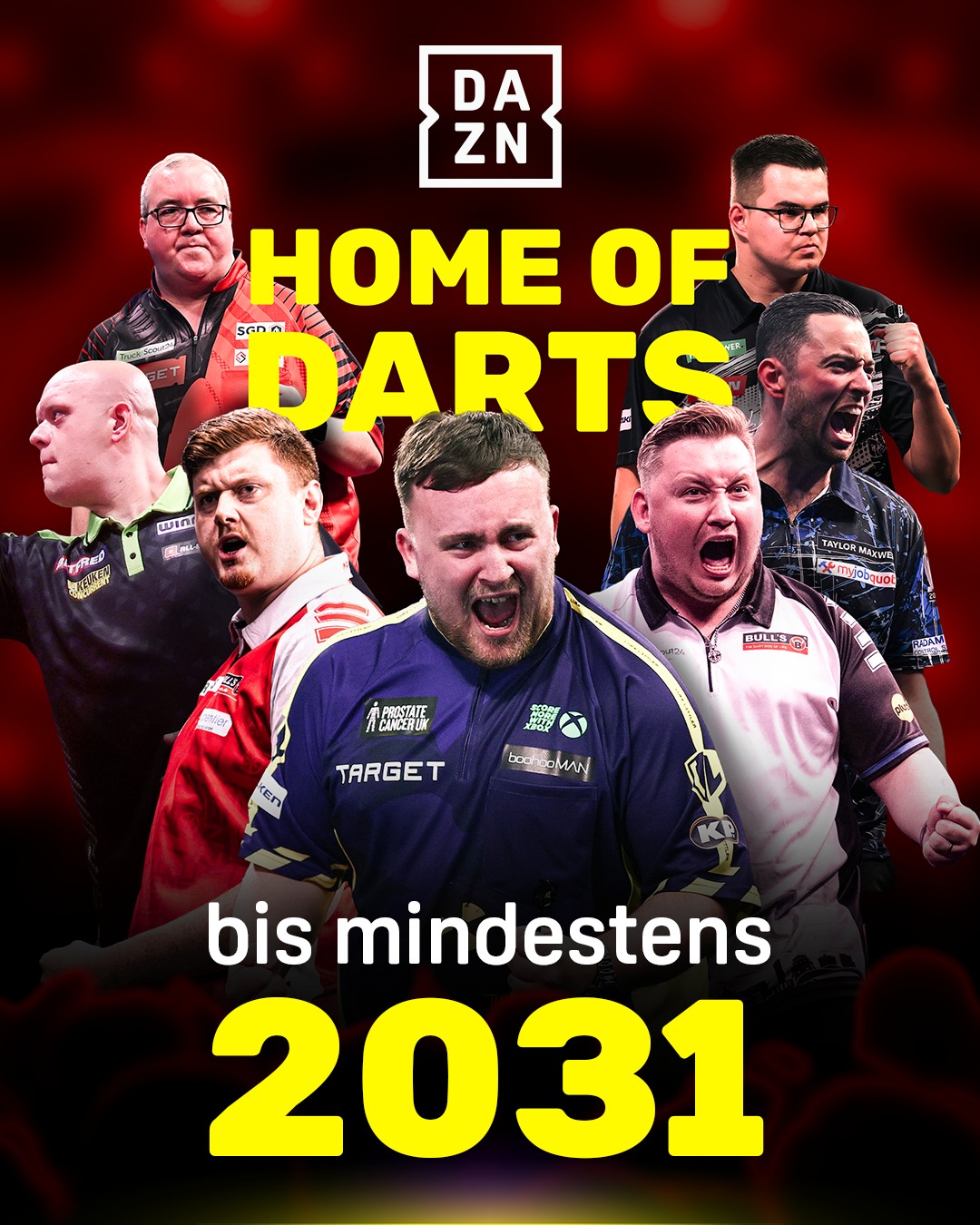 Darts DAZN Verlängerung Home of Darts 2031