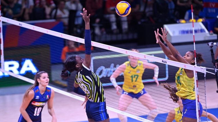 Italia-Brasile, Nations League Volley, DAZN