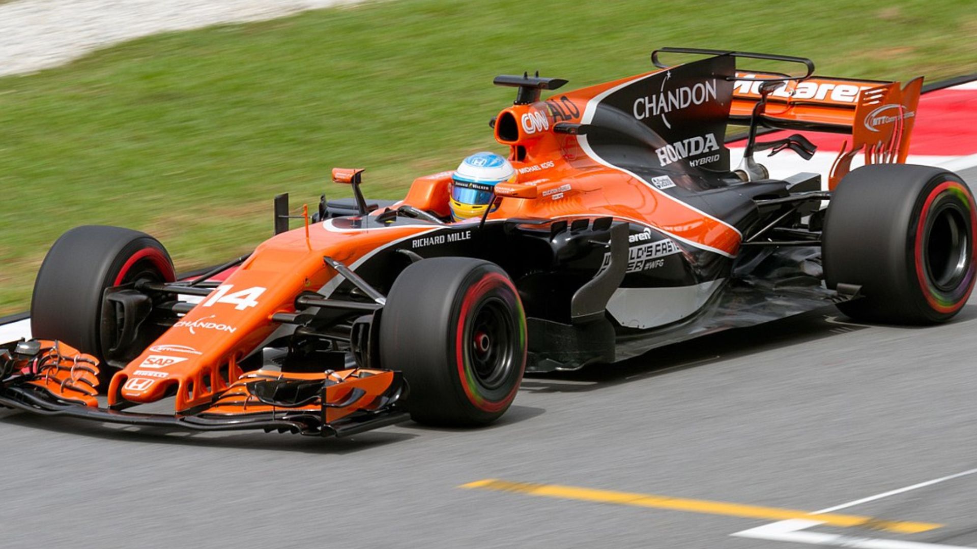 Fernando Alonso McLaren 2017