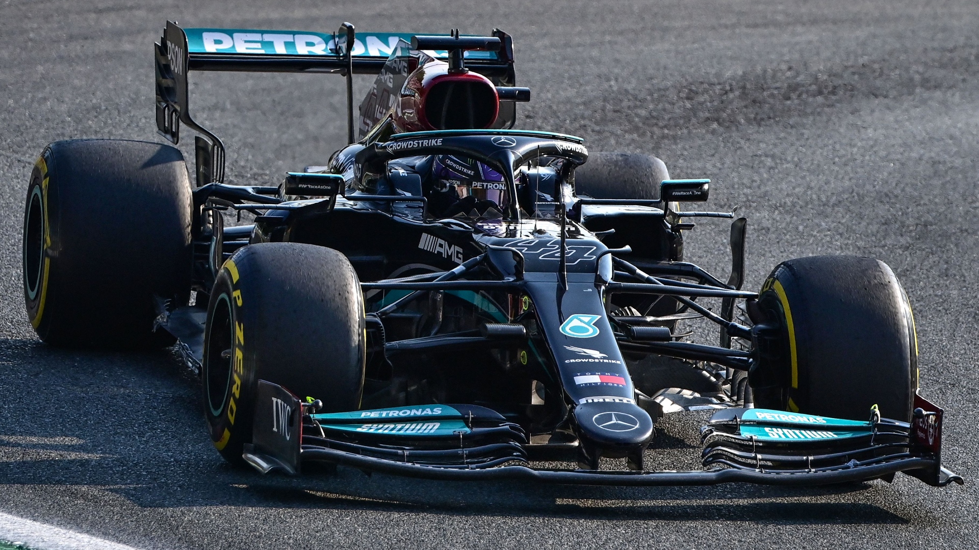 Lewis Hamilton Monza F1