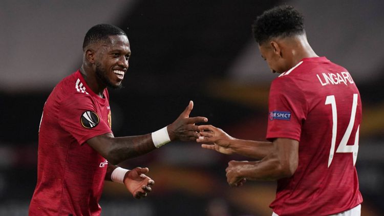 Europa League Jubel Manchester United