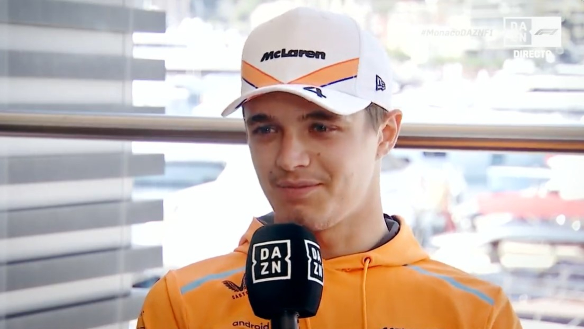 Lando Norris, DAZN, GP de Mónaco, Fórmula 1, F1