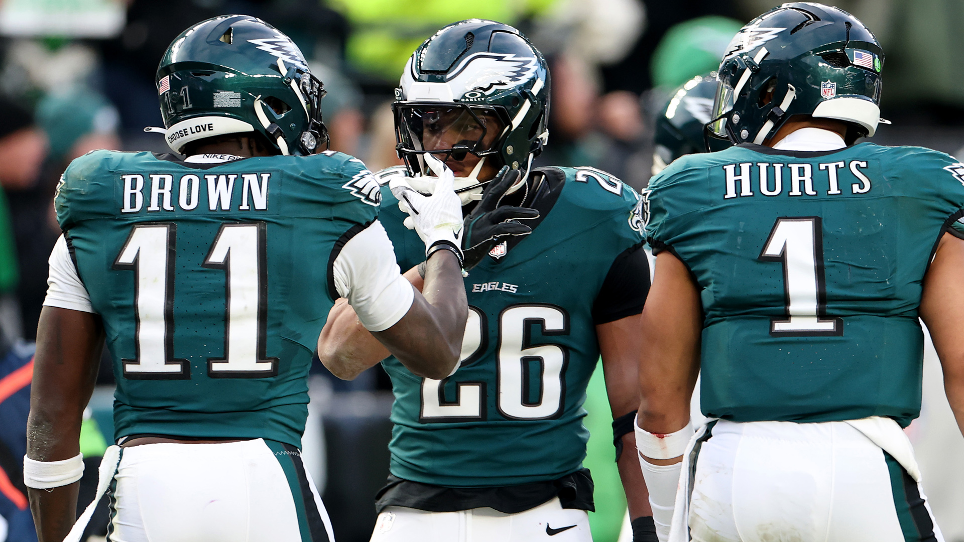 Die Eagles wurde von Trump empfangen