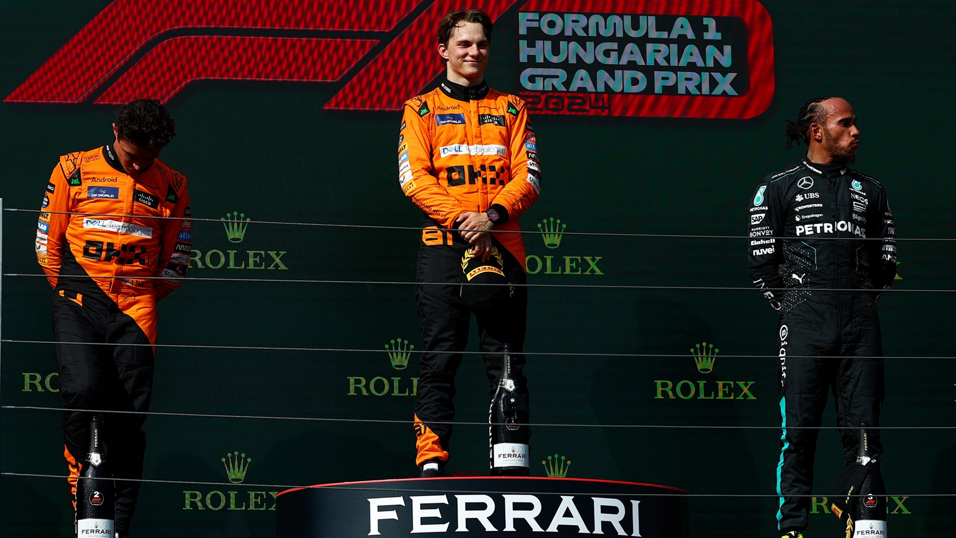 2024-07-21 Piastri Norris Hamilton F1 Formula 1