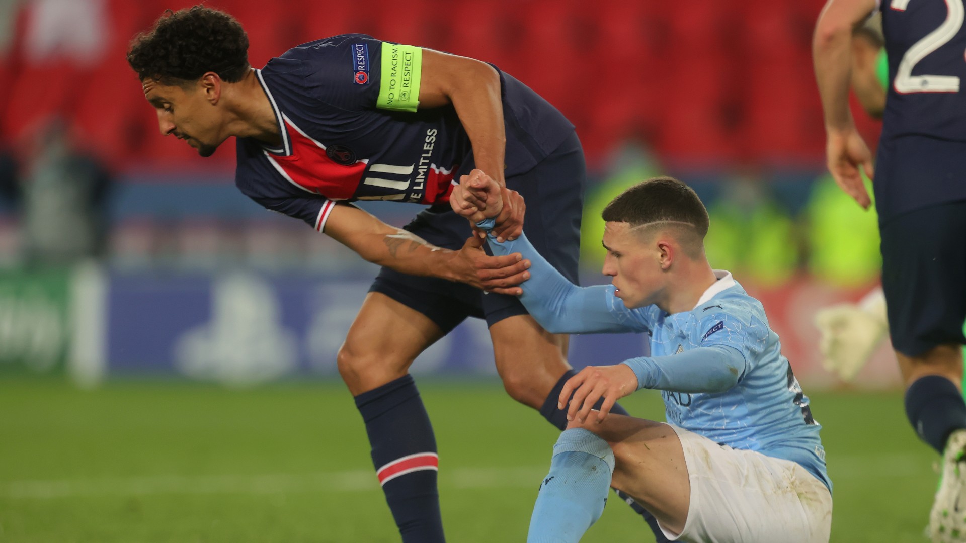 Marquinhos Phil Foden Champions League 28052021