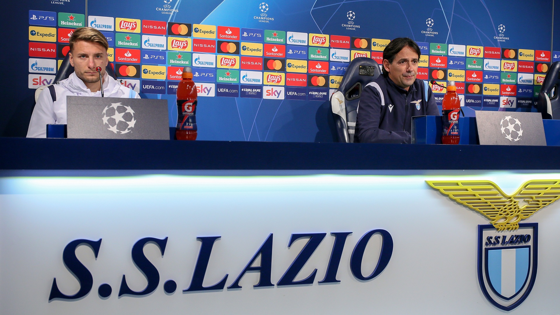 Inzaghi in conferenza con Immobile