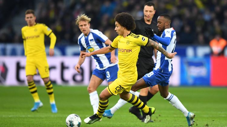 Bundesliga Hinspiel Hertha BSC Borussia Dortmund Saison 20192020