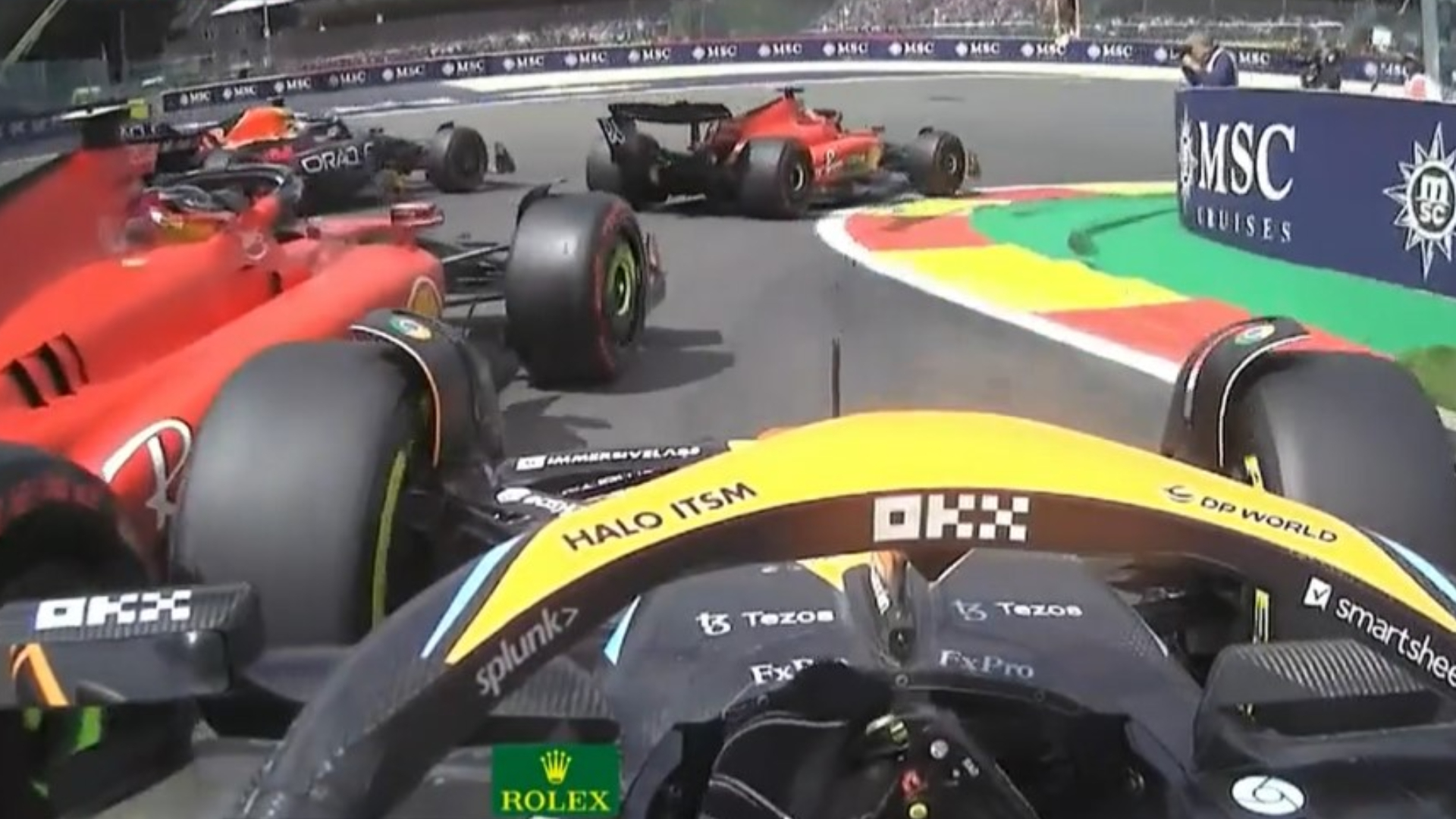 Carlos Sainz, Oscar Piastri, Ferrari, McLaren, GP Bélgica, Fórmula 1, F1